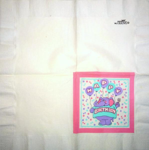 060 Elefant - 3-lagig - (gold) - ppd